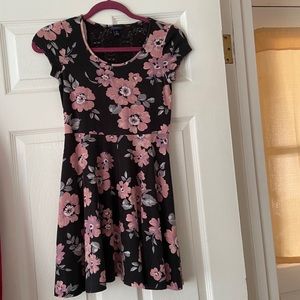 pale pink flower dress